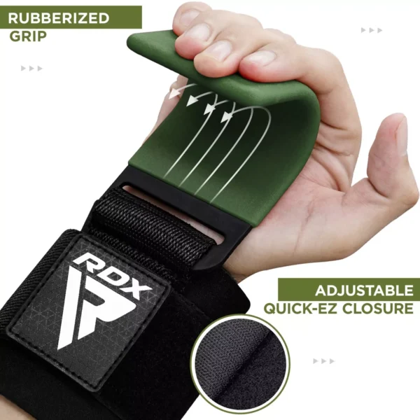 Weight Lifting Hooks by RDX - Image 2
